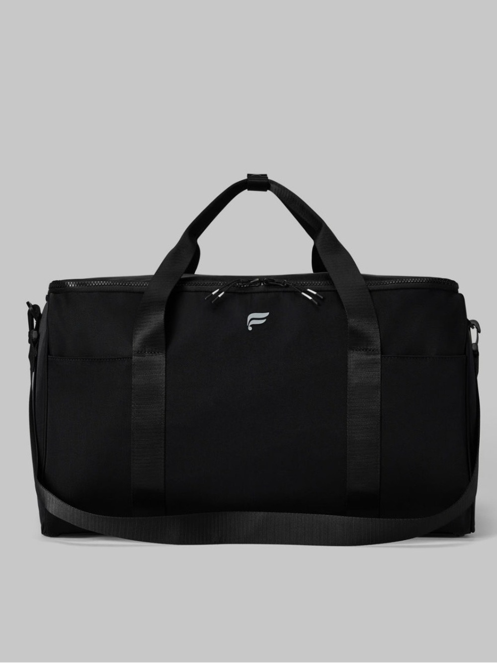 Fabletics Convertible Travel Garment Duffel Bag Black NWT